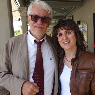 In foto Ricky Tognazzi con Silvia Gullino