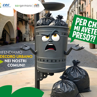 Rifiuti a Cuneo: scatta la campagna di sensibilizzazione contro l'uso errato dei cestini pubblici