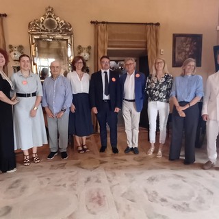 La cerimonia al Castello della Manta del cambio ai vertici della Delegazione FAI Saluzzo e gruppo giovani Saluzzo Savigliano