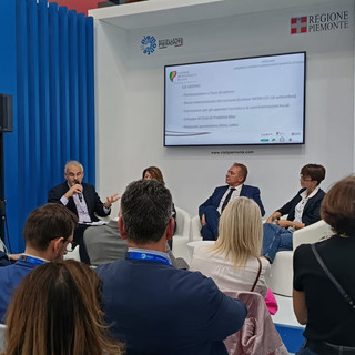 Alcuni momenti dell'Ente Turismo Langhe Monferrato Roero al TTG di Rimini