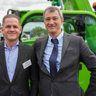 Da sinistra Henrich Clewing e Paolo Merlo