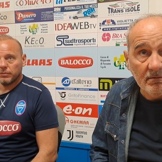 Mister Paolo Fresia e il presidente Gianfranco Bessone