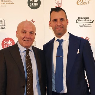 Da sinistra Carmine e Vincenzo Maffettone, responsabili delle sedi cuneesi e imperiesi di Multiversity Group, ora in prima linea nell’organigramma di vertice del gruppo leader in Italia del settore education