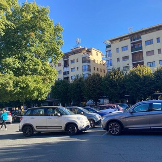 Piazza Garibaldi a Saluzzo