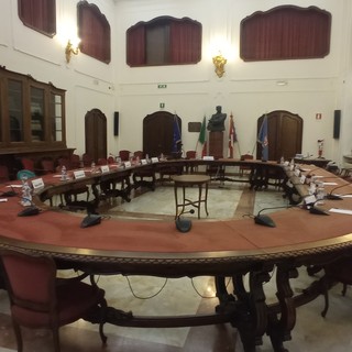 Il salone del Consiglio provinciale