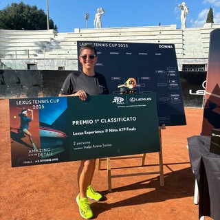 TENNIS / Petra Senesi, dalla VTT di Lagnasco al titolo nelle finali nazionali della Lexus Cup