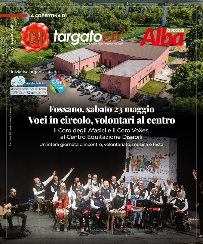 Fossano, sabato 23 maggio “Voci in Circolo – volontari al centro”