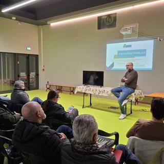 Un momento dell'incontro di ieri sera