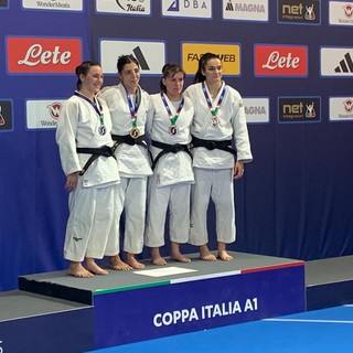 ASD Judo Cuneo a medaglia con Samanta Fiandino in Coppa Italia A1